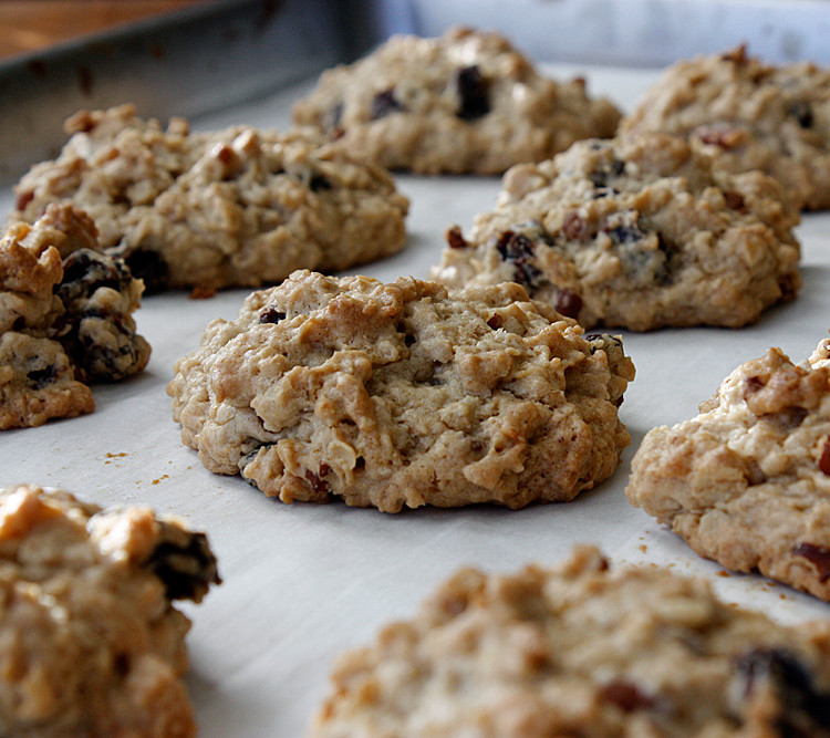 Oatmeal Raisin Brown Sugar Cookies My Mother's Daughter