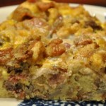 Egg & Stuffing Casserole