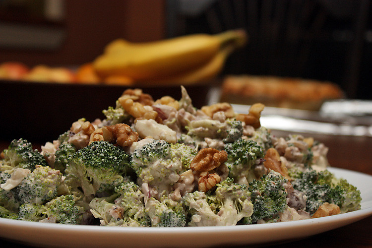 Amazing Nutty Broccoli Salad