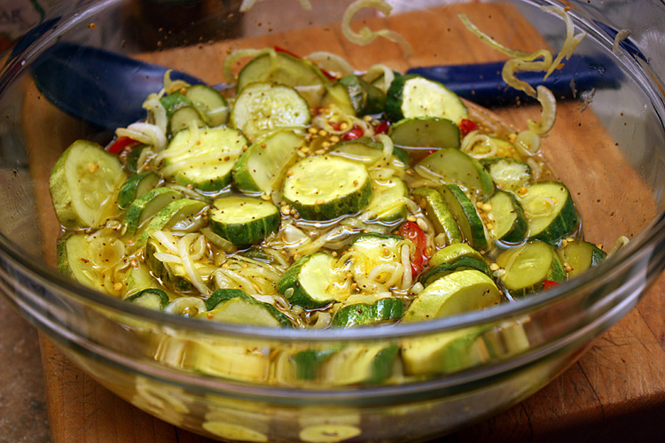 Spicy Bread & Butter Pickles | My Mother's Daughter